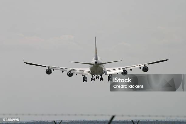 Flugzeug Landung Vom Backl An Stockfoto und mehr Bilder von Abschied - Abschied, Auspuff, Bewegung