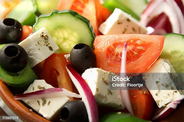 Insalata Immagini Insalata Greca - Fotografie stock e altre immagini di Alimentazione sana - Alimentazione sana, Cibi e bevande, Cibo