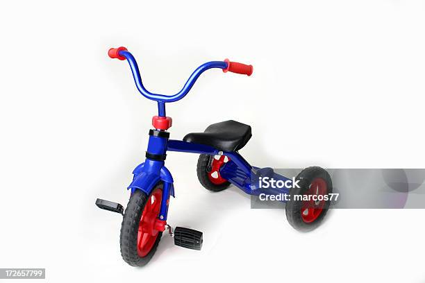 Tricycle Stock Photo - Download Image Now - Child, Tricycle, Cut Out
