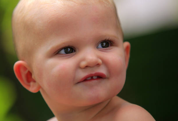 istock Baby girl portrait 172657836