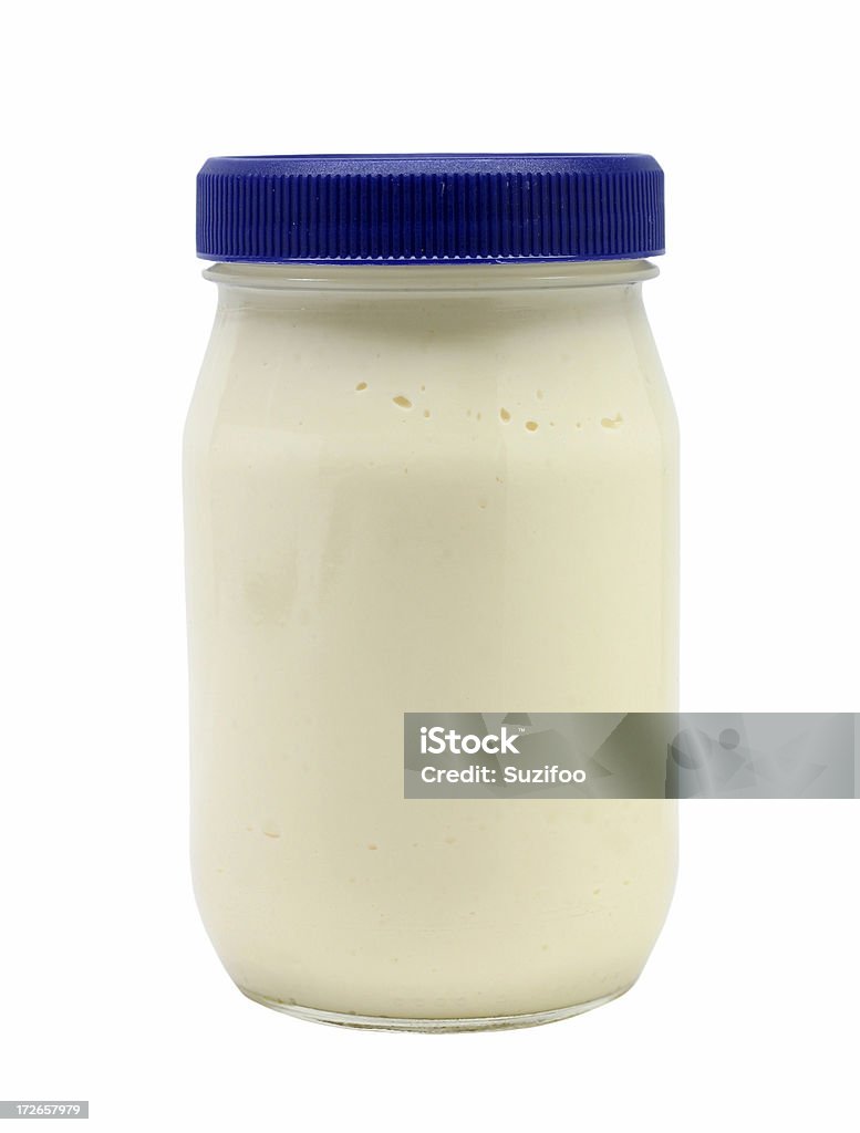 Pot de mayonnaise - Photo de Mayonnaise libre de droits