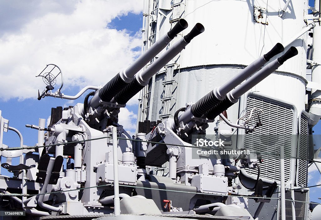 Cacciatorpediniere Destroyer armi - Foto stock royalty-free di Arma da fuoco