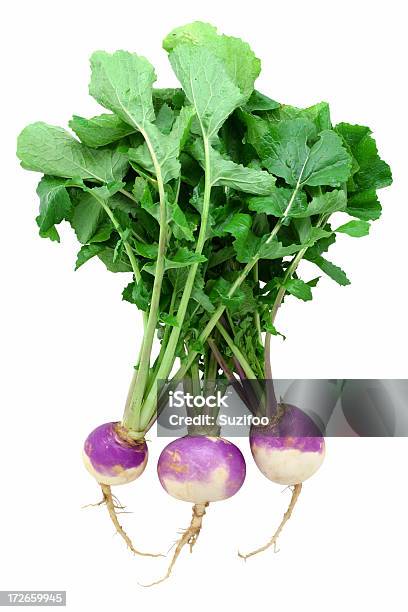 A Bunch Of Raw Turnips With Leaves Stock Photo - Download Image Now - Turnip, Green Color, Leaf Vegetable