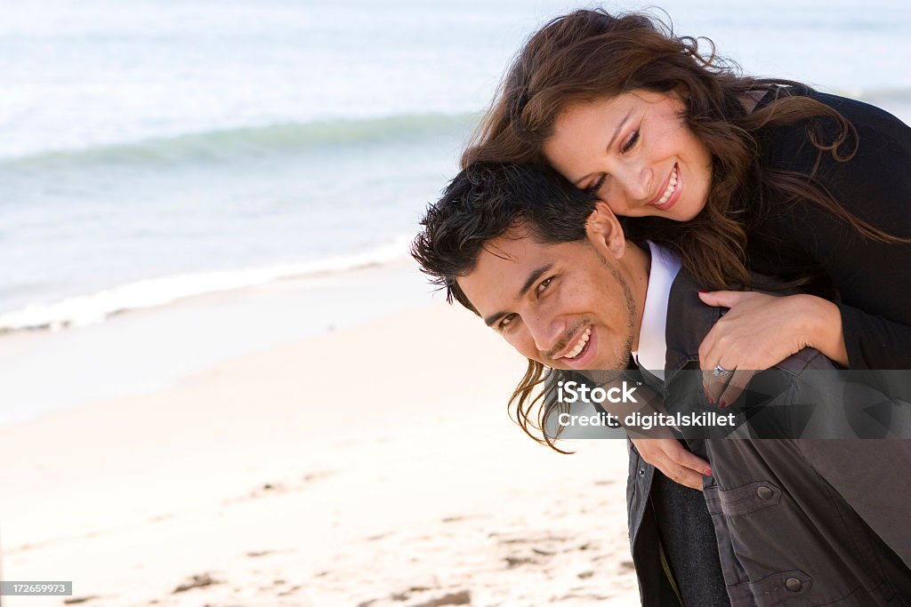 Relationships Beautiful latin couple in love Adult Stock Photo