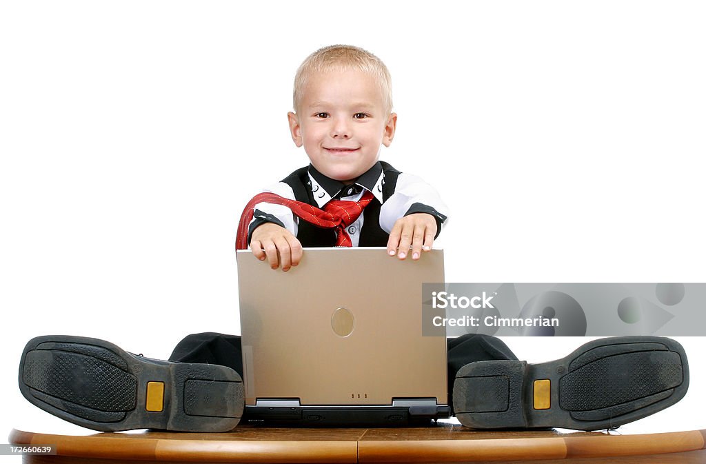 Молодой бизнесмен - Стоковые фото 6-7 лет роялти-фри