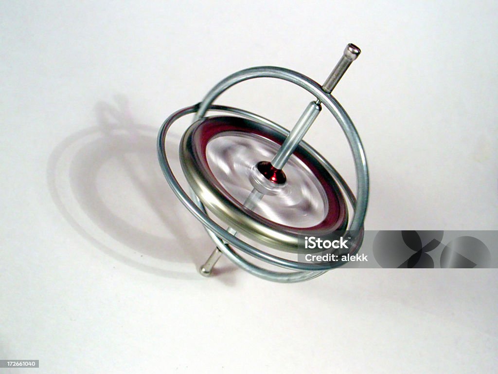 Spining Giroscopio - Foto stock royalty-free di Giroscopio