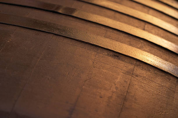 WINE BARREL  background stock photo