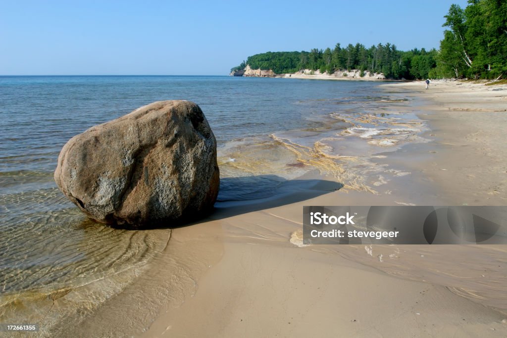 Na Praia Boulder - Royalty-free América do Norte Foto de stock