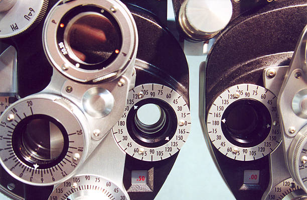 Eye Testing Equipment stock photo