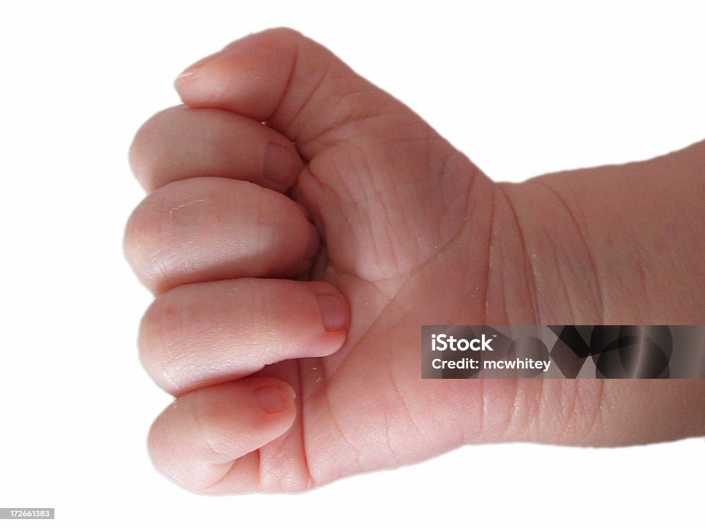 Bebé puño - Foto de stock de Bebé libre de derechos