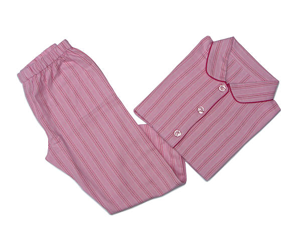 Flanel Children's Pyjamas 01 stock photo