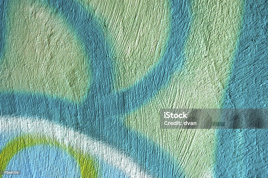 Mur de Graffiti 4 - Photo de Bleu libre de droits