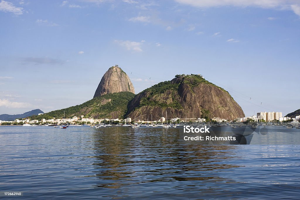 O Pão de Açúcar no Rio de Janeiro - Foto de stock de Azul royalty-free