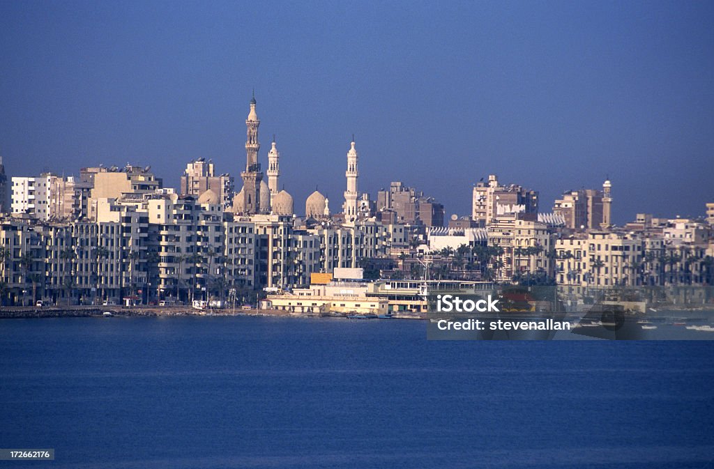 Alexandria city skyline during the day The port city of Alexandria Egypt Egypt Stock Photo