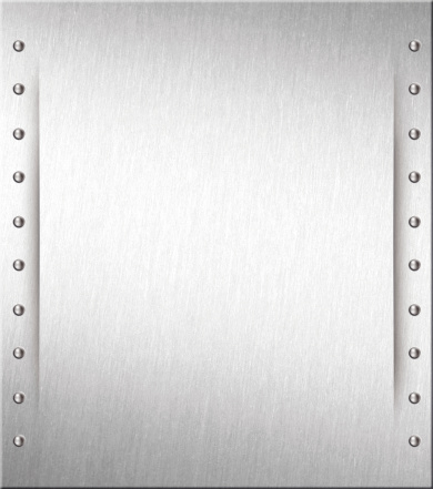 Industrial steel plate.