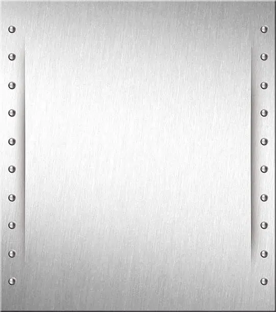 Industrial steel plate.