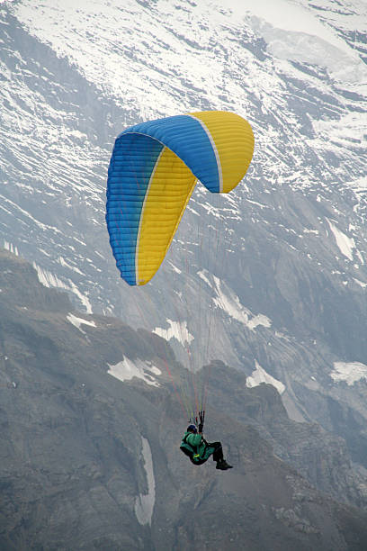 istock Paraglider in Mountain Area, Switzerland 172662892