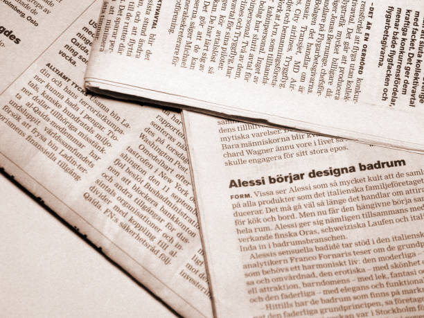 istock Close-up of newspaper in different languages 172663230