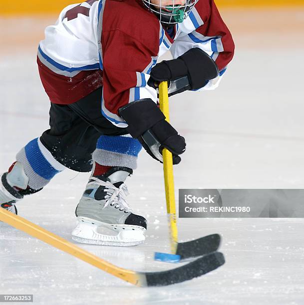 Jugador De Hockey Éxitos El Paso Foto de stock y más banco de imágenes de Hockey - Hockey, Niño, Protector dental