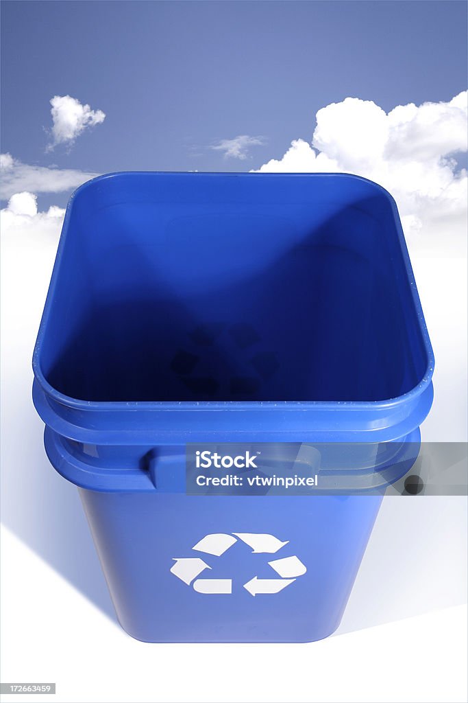 Reciclagem - Foto de stock de Azul royalty-free