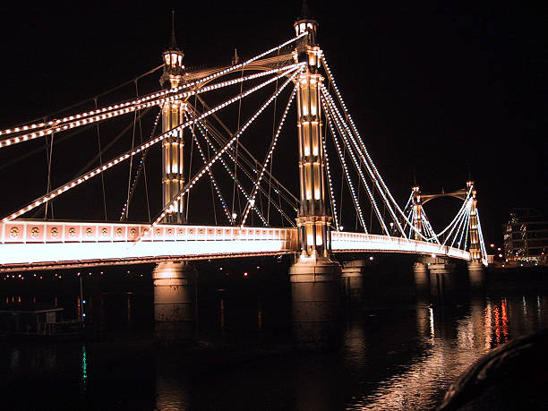 Chelsea puente de londres - foto de stock