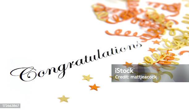 Felicitaciones Foto de stock y más banco de imágenes de Acontecimiento - Acontecimiento, Celebración - Acontecimiento, Celebración - Ocasión especial
