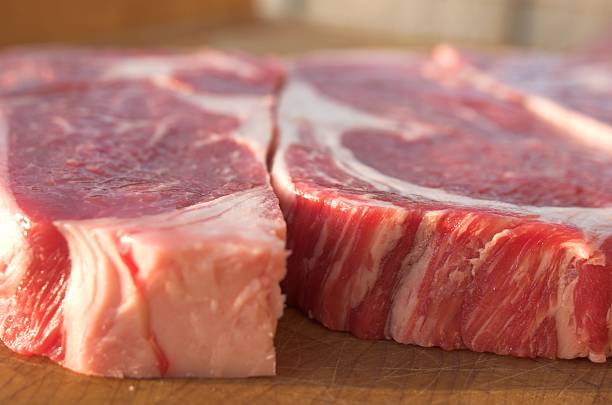 detail of steak