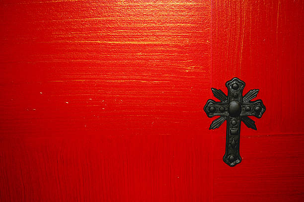 istock Crosses with Red & Gold 4 172665252