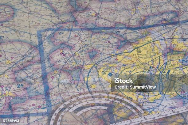 Mapa Lotnicza - zdjęcia stockowe i więcej obrazów Mapa - Mapa, Kierunek, Do przodu