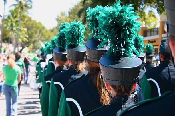 Marching Band stock photo