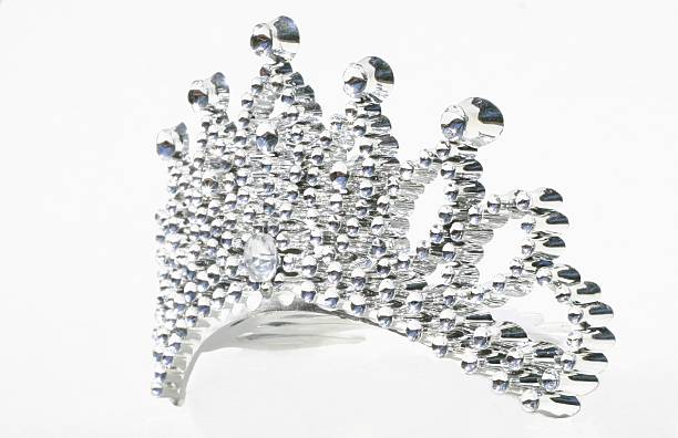 plástico princesa iii - beauty contest tiara crown wedding - fotografias e filmes do acervo
