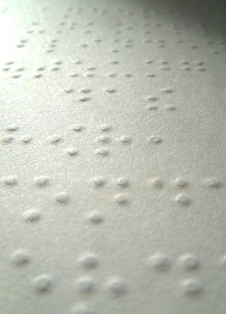 Braille stock photo