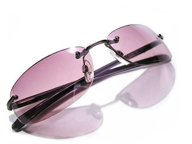 Hip Pink Sunglasses stock photo