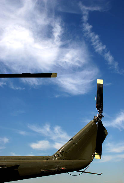 istock helicopter rear UH-1M Huey 172666226