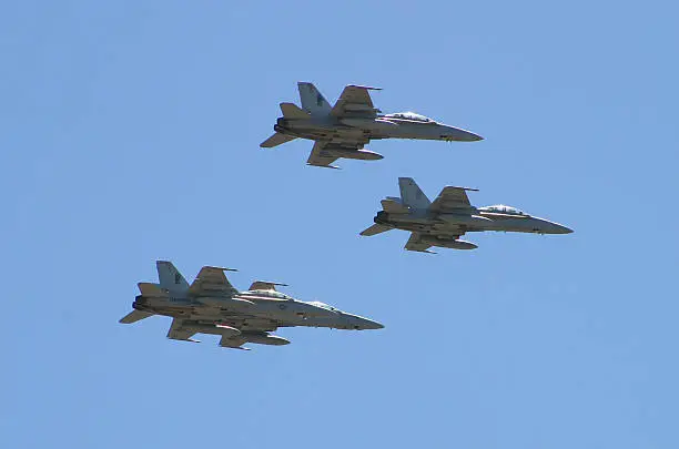 "F-18 Flyover, 2004 Cincinnati Reds Opening Day"