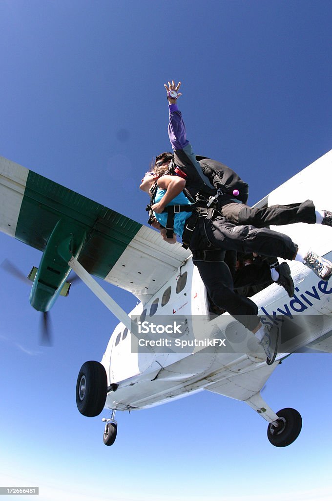 Geronimo ! - Photo de Aile d'avion libre de droits