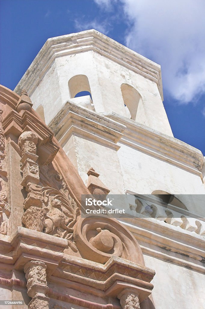 Аризона Миссия Церковь - Стоковые фото Alabaster роялти-фри