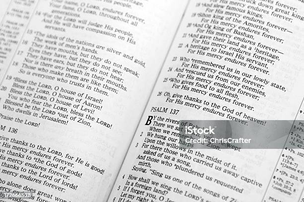 Bible Pages Stock Photo - Download Image Now - Babil, Bible, Book