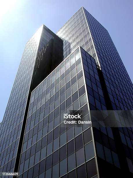 Corporate Office Stock Photo - Download Image Now - Angle, Architecture, Blue