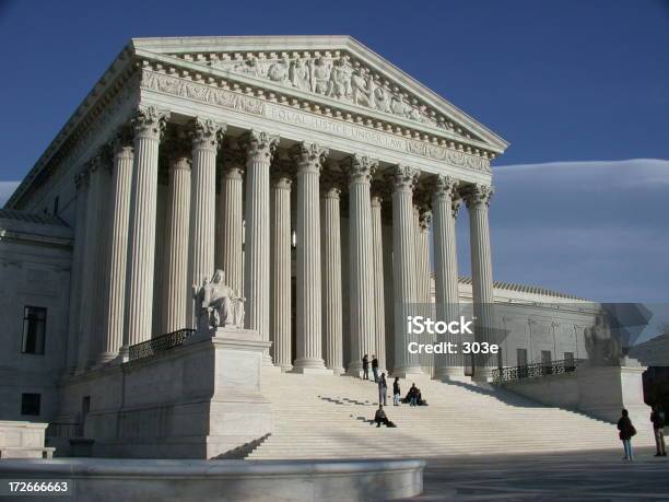 Oberstes Bundesgericht Der Usa Stockfoto und mehr Bilder von Architektonische Säule - Architektonische Säule, Architektur, Farbbild