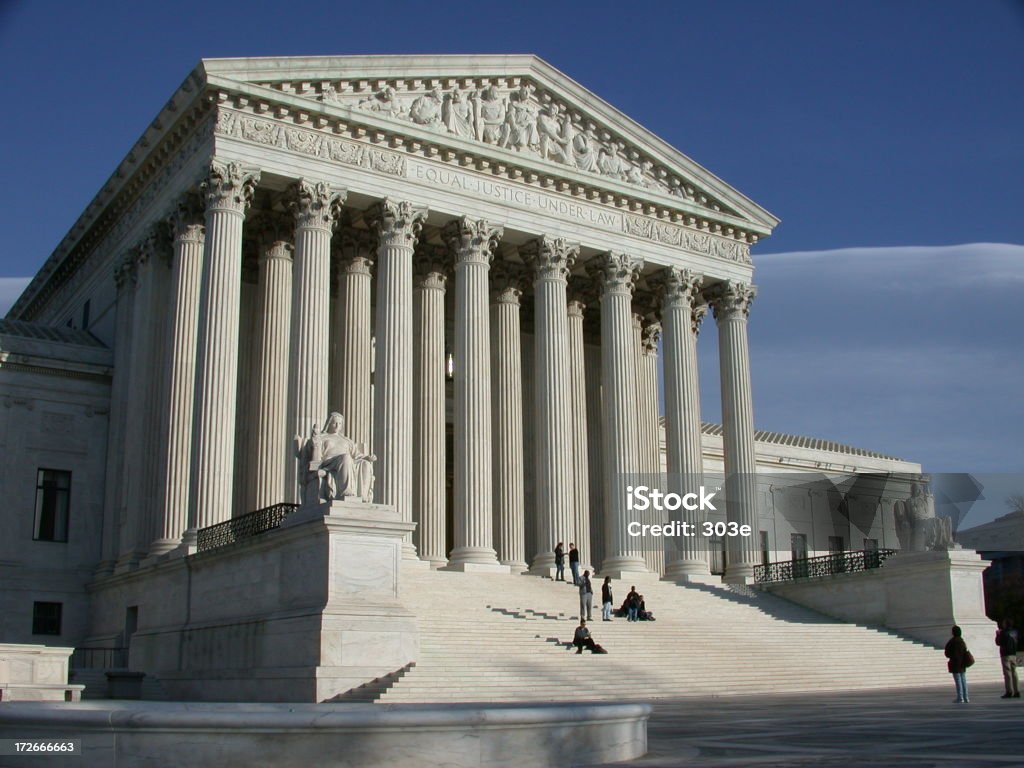 Nós Supremo Tribunal - Foto de stock de Arquitetura royalty-free
