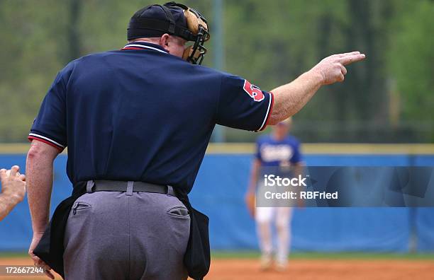 Strike Two Stock Photo - Download Image Now - Baseball Umpire, Baseball - Ball, Baseball - Sport