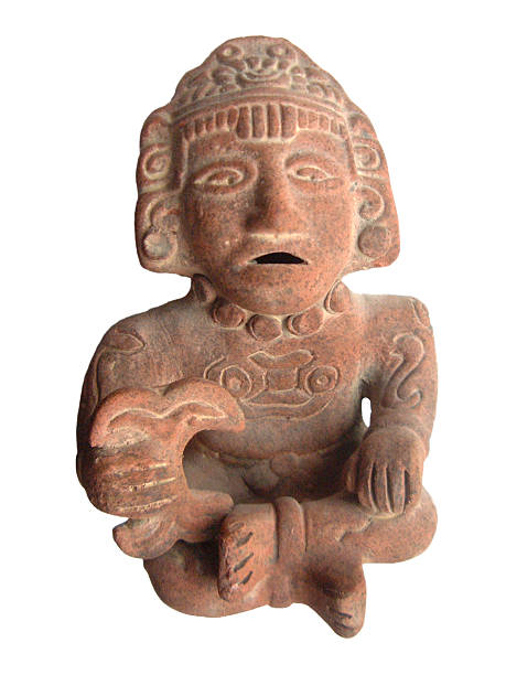 Inca Statue stock photo