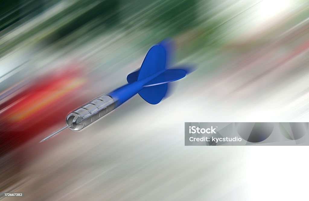 Dart volare alla destinazione - Foto stock royalty-free di Aspirazione