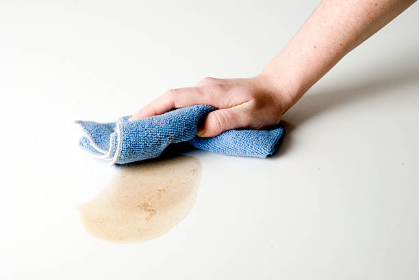 Hands Cleaning stock photo