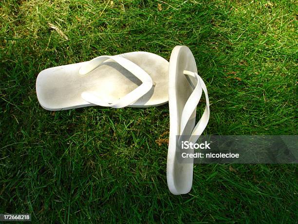 Flipflops Stock Photo - Download Image Now - August, Beachy Head, Between