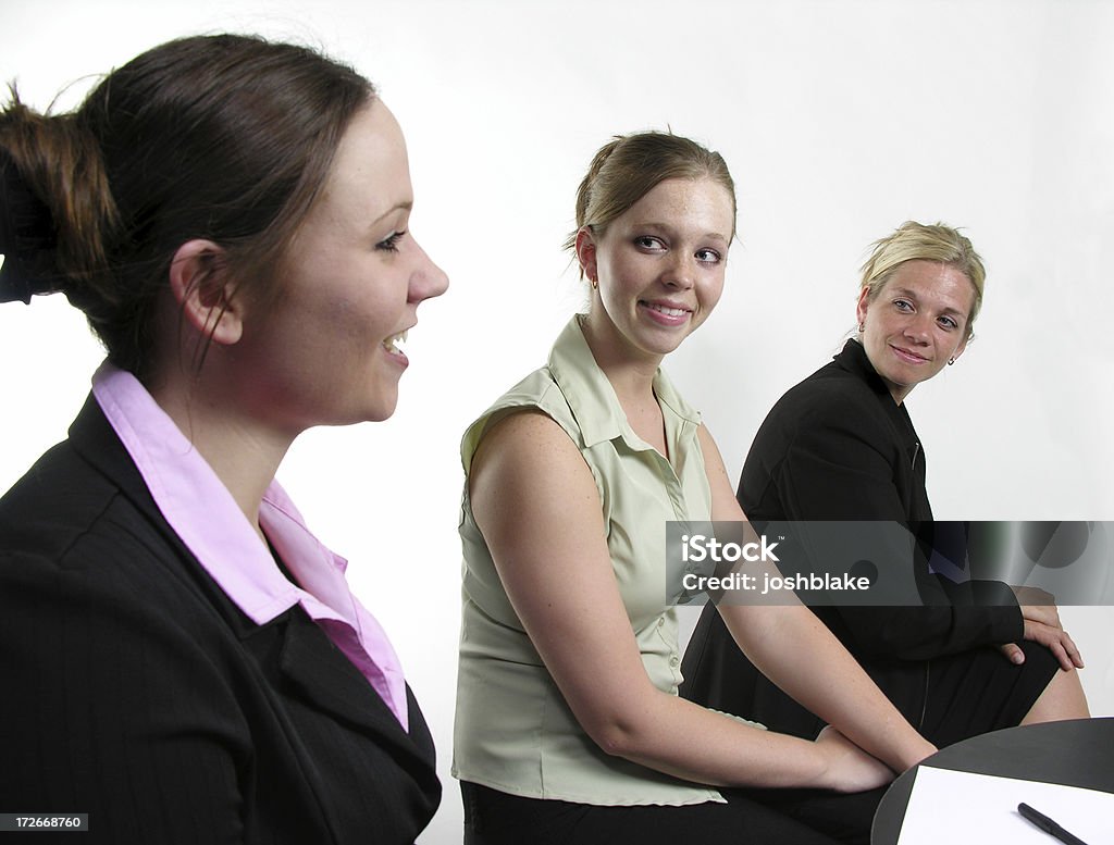 Conferenza di lavoro - Foto stock royalty-free di Adolescente