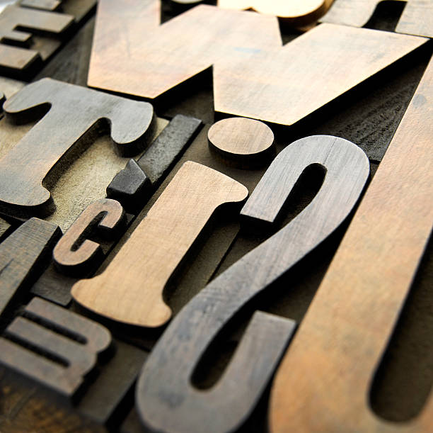 istock Old wooden letters 172668999