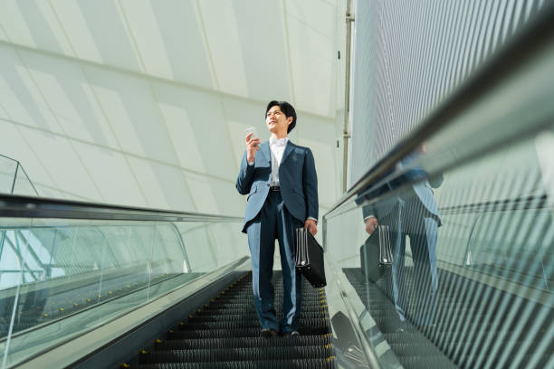 istock Young businessman on his way to work 1726691409