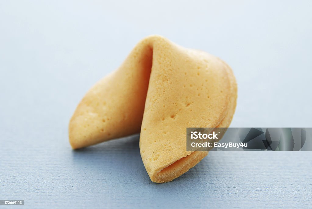 Biscoito da Sorte - Foto de stock de Azul royalty-free